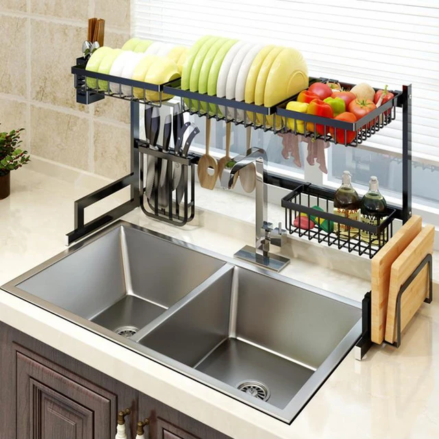 Égouttoir de Cuisine Pratique : Votre Compagnon Indispensable pour une Vaisselle Éclatante
